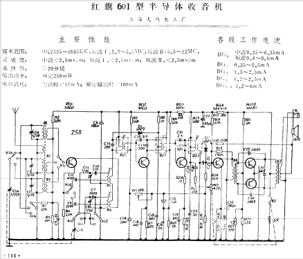 Hongqi 红旗 601; Shanghai No.3 上海无... (ID = 801458) Radio