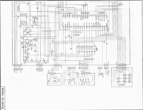 Both Sides Play Disc Stereo System VZ-2500H; Sharp; Osaka (ID = 1165330) Radio