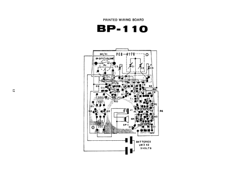 BP-110; Sharp; Osaka (ID = 629705) Radio