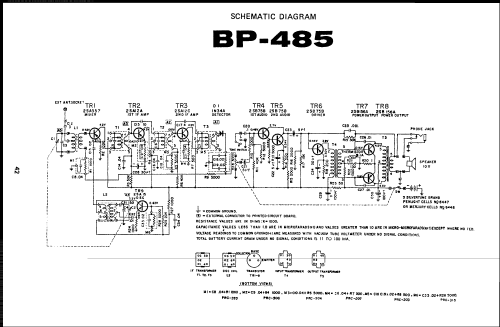 9 Transistor BP-485; Sharp; Osaka (ID = 636915) Radio