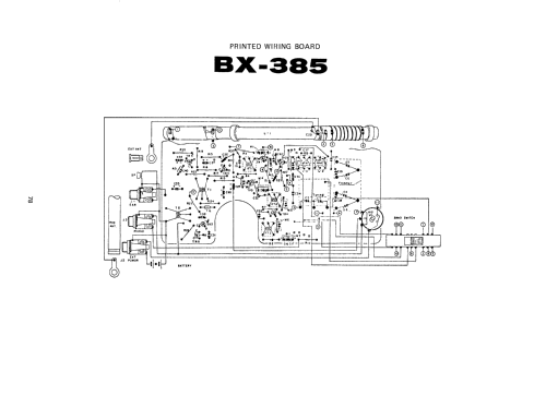 BX-385; Sharp; Osaka (ID = 638985) Radio