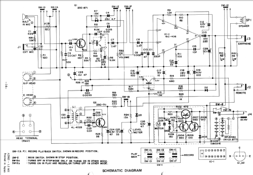 Cassetten Recorder RD-428X; Sharp; Osaka (ID = 1250175) Sonido-V