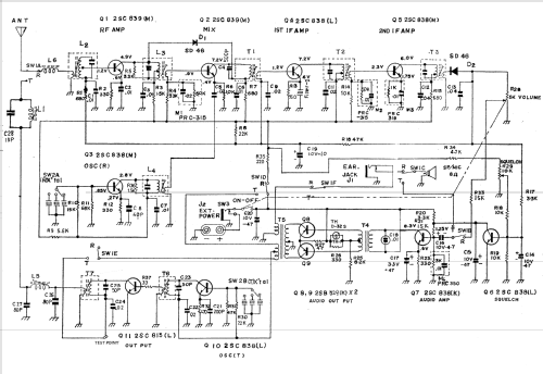 CB-Handfunksprechgerät CBT-27; Sharp; Osaka (ID = 654691) CB-Funk