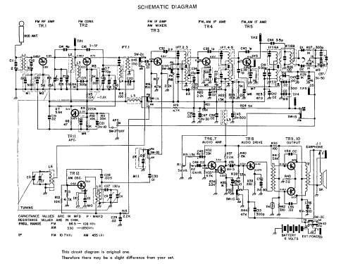 FX-114; Sharp; Osaka (ID = 411990) Radio