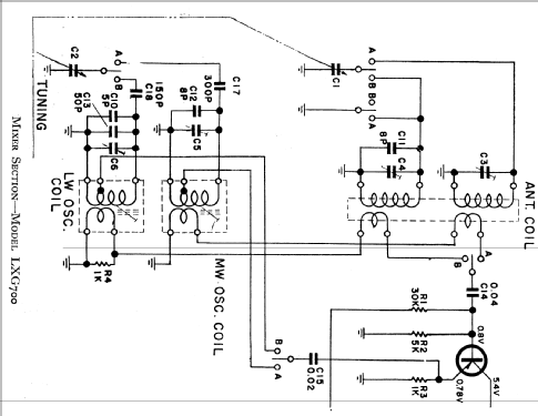 Mini Sterephono LXG-700; Sharp; Osaka (ID = 806838) Radio