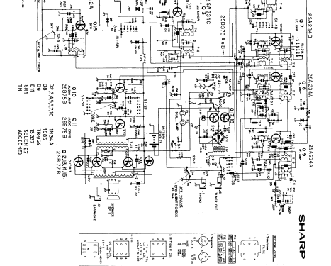 Multi Band Deluxe FV-1710; Sharp; Osaka (ID = 917588) Radio