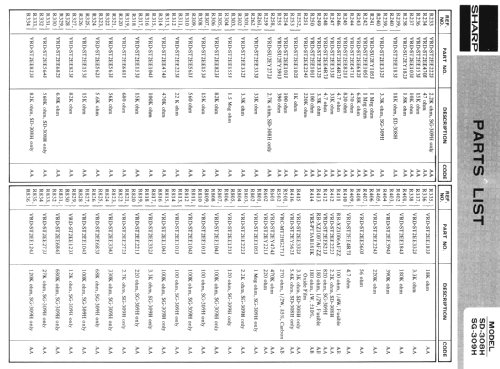 SD-308H; Sharp; Osaka (ID = 417069) Radio