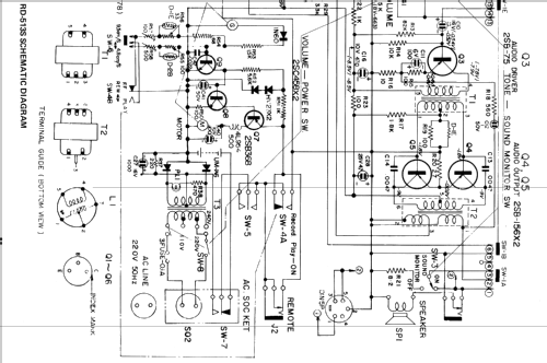 Solid State Recorder RD-513S Ch= RD 513; Sharp; Osaka (ID = 1264607) R-Player