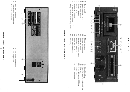 Stereo Cassette Deck RT-30H; Sharp; Osaka (ID = 1640993) Reg-Riprod