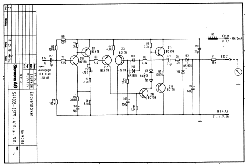 Pegelmesser/Pegelsender D2155/W2155; Siemens & Halske, - (ID = 1127588) Equipment