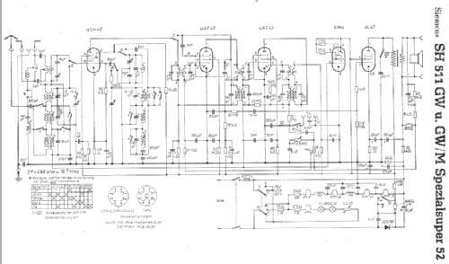 Spezialsuper 52 SH511GW; Siemens (ID = 6769) Radio