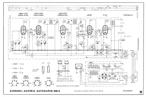 Autosuper 550C; Siemens-Austria WSW; (ID = 921646) Car Radio