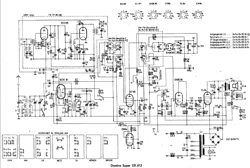 Domino Super 131.612; Siemens-Austria WSW; (ID = 9571) Radio