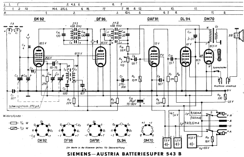 Grazietta 543B; Siemens-Austria WSW; (ID = 9534) Radio