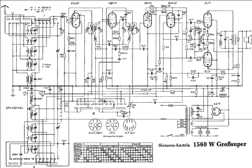 Gross-Super 1560W; Siemens-Austria WSW; (ID = 50253) Radio