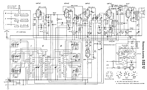 Grosssuper 522U; Siemens-Austria WSW; (ID = 282065) Radio