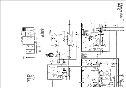 Klangmeister RG19; Siemens-Austria WSW; (ID = 553119) Radio