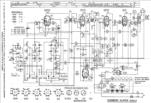 Mittelsuper 524U; Siemens-Austria WSW; (ID = 9530) Radio