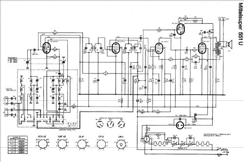 Mittelsuper 551U; Siemens-Austria WSW; (ID = 30290) Radio