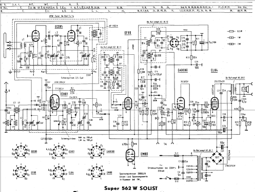 Solist UKW-Super 562W; Siemens-Austria WSW; (ID = 9540) Radio