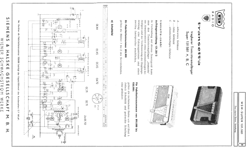 Transetta 131.581 ab Nr.: 895.000; Siemens-Austria WSW; (ID = 279028) Radio