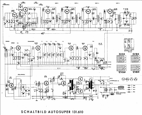 UKW-Autosuper 610 ; Siemens-Austria WSW; (ID = 31118) Car Radio