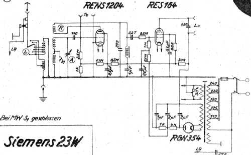 23W; Siemens & Halske, - (ID = 3005708) Radio