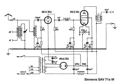 Antennenverstärker SAV71aW; Siemens & Halske, - (ID = 2728444) RF-Ampl.