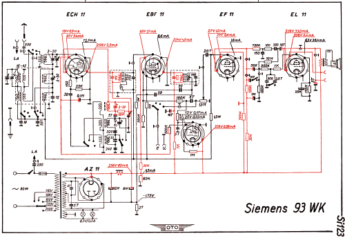 Kammermusik-Großsuper 93W ; Siemens & Halske, - (ID = 3020198) Radio