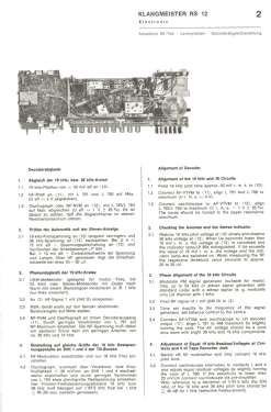 Klangmeister RS12 Electronic; Siemens & Halske, - (ID = 2759990) Radio