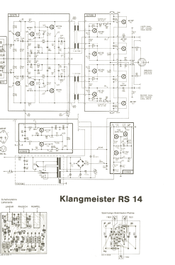 Klangmeister RS14 Electronic; Siemens & Halske, - (ID = 2760018) Radio