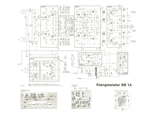 Klangmeister RS14 Electronic; Siemens & Halske, - (ID = 2760019) Radio