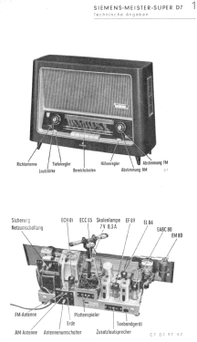 Meistersuper - Super D7; Siemens & Halske, - (ID = 2922817) Radio