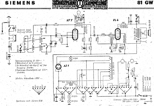Merkur 81GW; Siemens & Halske, - (ID = 2963459) Radio