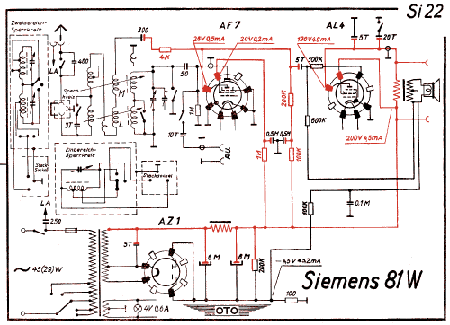 Merkur 81W; Siemens & Halske, - (ID = 3019499) Radio