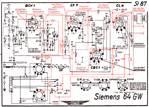 Standard 64GW; Siemens & Halske, - (ID = 3020015) Radio