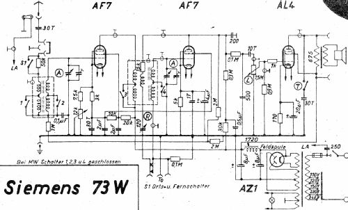 Standard 73W; Siemens & Halske, - (ID = 3015528) Radio