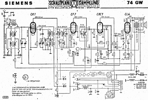 Superhet 74GW ; Siemens & Halske, - (ID = 2961632) Radio