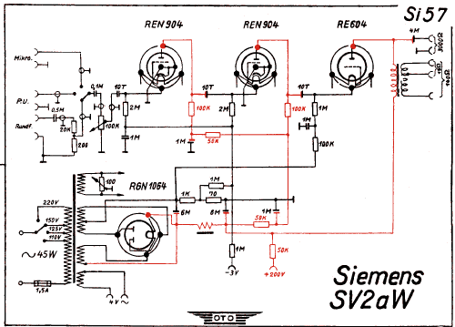 SV2aW; Siemens & Halske, - (ID = 3019848) Ampl/Mixer