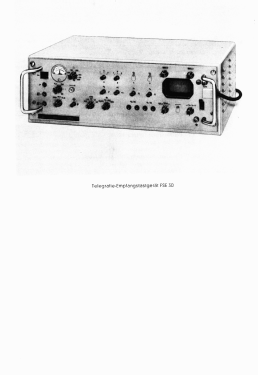 Telegrafie-Empfangstastgerät FSE30; Siemens & Halske, - (ID = 2960346) Morse+TTY