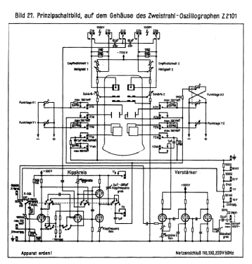 Zweistrahl-Oszillograph - Oszillograf Z 2101; Siemens & Halske, - (ID = 2753014) Equipment