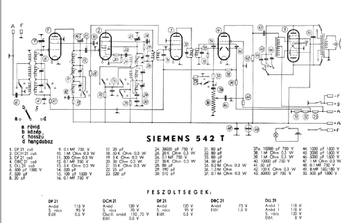 Szuper 542T; Siemens; Budapest (ID = 478030) Radio