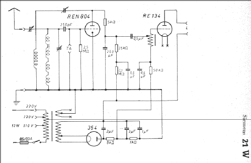 21W; Siemens & Halske, - (ID = 6133) Radio