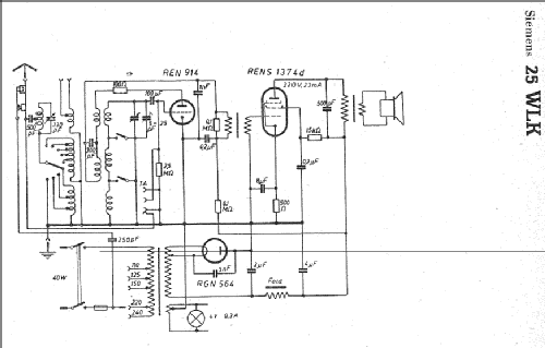 25WLK; Siemens & Halske, - (ID = 6145) Radio