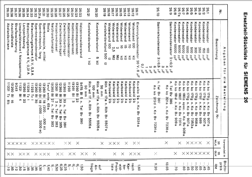 26WLK; Siemens & Halske, - (ID = 88978) Radio