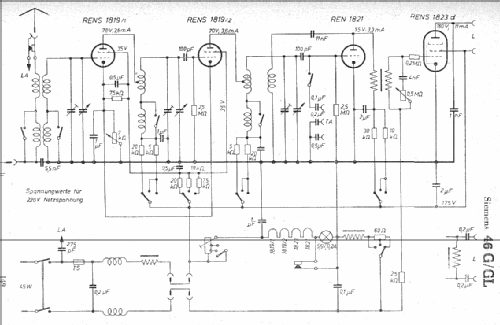 46G; Siemens & Halske, - (ID = 6483) Radio