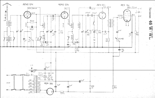 46W; Siemens & Halske, - (ID = 6486) Radio