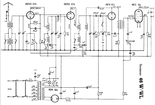 46WL; Siemens & Halske, - (ID = 747058) Radio