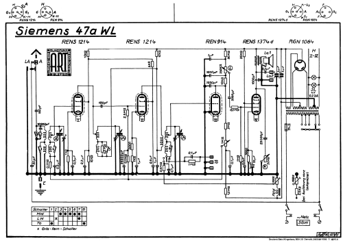 47aWL; Siemens & Halske, - (ID = 1622531) Radio