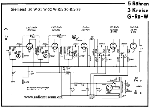50W-134; Siemens & Halske, - (ID = 43888) Radio
